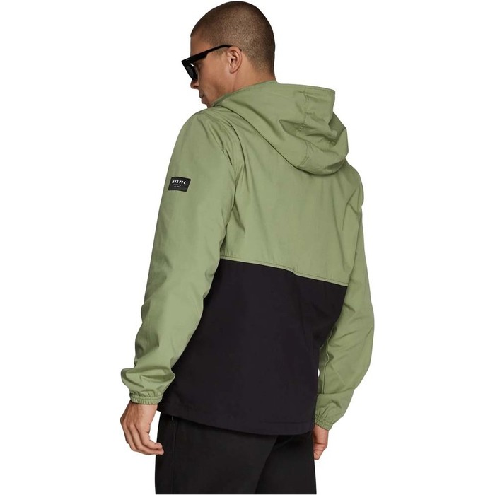 2023 Mystic Mens Canvas Jacket 35101220261 - Olive Green